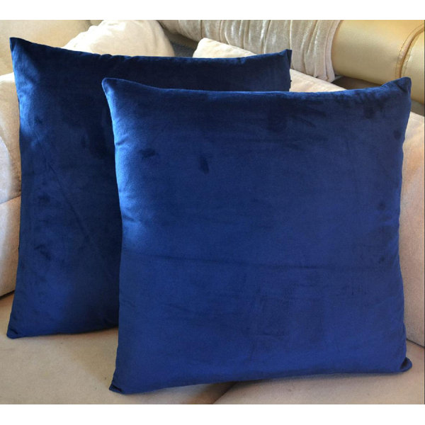 Everly Quinn Maricela Velvet Pillow Cover Wayfair